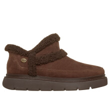 (7 UK, Chocolate) Skechers Womens Keepsakes Lite - Winter Snug Slippers
