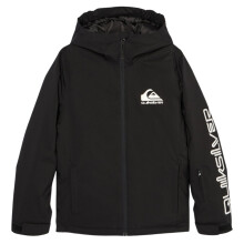 (16 Yrs, Black) Quiksilver Kids Mission Solid 10K Technical Ski Jacket
