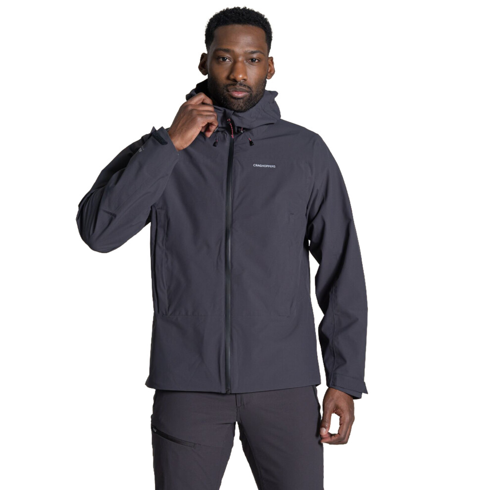 Craghoppers Mens Ponsa Jacket Waterproof Hiking Breathable Walking Coat - Image 3