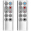 2pcs Replacement Remote Control Suitable Compatible with  AM09 HP00 HP01 Air Purifier Leafless Fan Remote Control 1