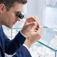 5Pcs Monocular Magnifier, Watch Glass Magnifying, Glass Eye Loupe Magnifier Lens, Magnifying Tool for Watch Repair
