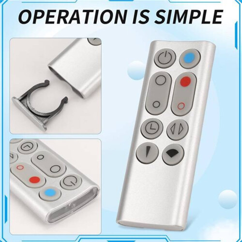 2pcs Replacement Remote Control Suitable Compatible with  AM09 HP00 HP01 Air Purifier Leafless Fan Remote Control 2