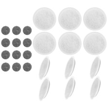 Filter Replacement Compatible for HydrateWell Included Cats Fountain Filters & Pre-Motor Sponges 12 Packs