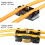 Camera Cable Clamp with Arca Swiss System,Ether Cable Block Clip 4 Grooves,USB Cable Lock Clip Clamp -Compatible 6