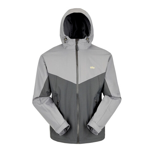 Site Work Jacket Messner Grey Full Zip Heavy Duty Trade Coat Size X Large