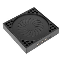 Cooling Fan for  Series X with 3 USB Port External Cooler Turbo Temperature Control Fan Console Standing Mount
