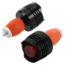 2PCS Bike Turn Signal Light Bicycle Handlebar Safety Light Warning Light Cycling Equipment Cycling LED Light