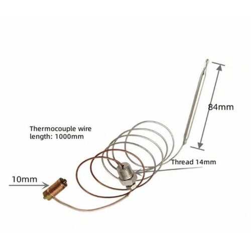 Gas Fryer Temperature Control Sensor,Compatible for SIT 710 Gas Valve,SIT 710 Temperature Probe 1