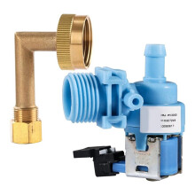 W10327249 Dishwasher Water Inlet Valve with Elbow Fitting(W10685193) for