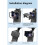 Magnetic Screen Sun Hood for   Foldable Anti-Glare Camera Screen Shade Quick Install Protective Accessory 2