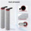 5 Pack Accessories Replacement Brush Rollers and Filter for Mova X4 Pro Wet Dry Vacuum Cleaner 4