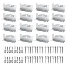 Montagesets voor Zonnepanelen, PV-Paneel Dakzonnepanelen, Aluminium Z-Type Montagebeugel voor Auto, Boot, , Jacht