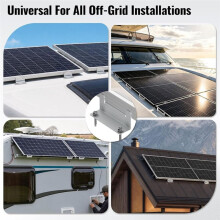 Montagesets voor Zonnepanelen, PV-Paneel Dakzonnepanelen, Aluminium Z-Type Montagebeugel voor Auto, Boot, , Jacht