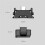 PK20 Quick Release Charging Baseplate for  Osmo Pocket 4P/4/3 Camera Action-Camera Bottom Charging Mount 10