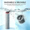 5 Pack Accessories Replacement Brush Rollers and Filter for Mova X4 Pro Wet Dry Vacuum Cleaner 7