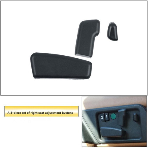 Adjustment Button, Headrest  Button Cover, Auto Parts for   S-Class W126 1986-1991 Right Side 1