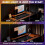 Monitor Light Bar with RGB Backlight, Software-Controlled Display Color & Music Sync, LED Desk Lamp 6