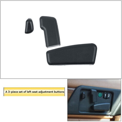Adjustment Button, Headrest  Button Cover, Auto Parts for   S-Class W126 1986-1991 Left Side 2