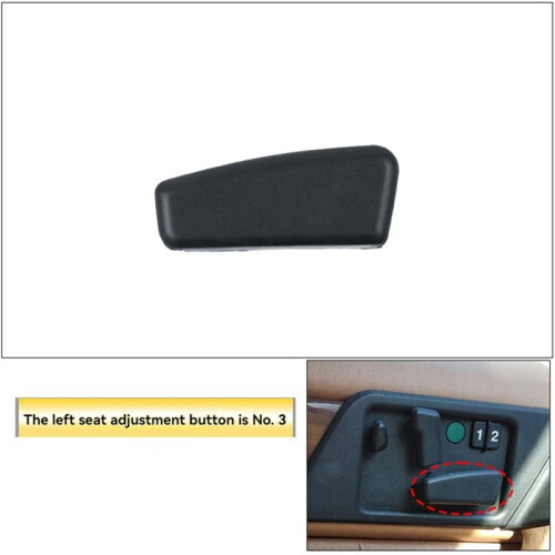 Adjustment Button, Headrest  Button Cover, Auto Parts for   S-Class W126 1986-1991 Left Side