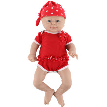 IVITA Reborn-nukke, 16inch Girl Doll, täysimuovinen ja realistinen vauvanukke