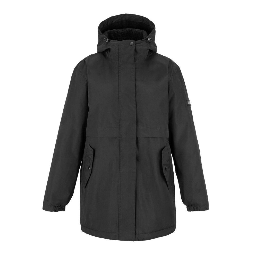 Regatta Women's Black Brielly Waterproof Jacket - 18 Uk - 62% Polyester/38% Recycled Polyester - Image 2