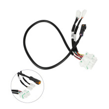 Cabo Adaptador para Luz Traseira para Patinete Elétrico para  MAX G3, com Conector Multipino para A Lanterna Traseira Do para-Lama Traseiro.