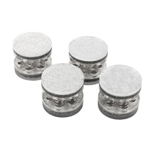 4Pcs Spring Support Feet HiFi Speaker Isolation Feet Spring Shock Absorption Foot Pads for Amplifier CD Player