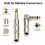 8Pack 1/4 Solder Plug Right Angle and Straight Audio Connector Jack Plug 3