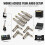 8Pack 1/4 Solder Plug Right Angle and Straight Audio Connector Jack Plug 4
