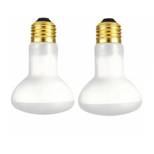 R20 60W Popcorn Machine Light Bulb 2 Pack, E26 Heat Shatterproof S4886 Replacement, 2700K , Dimmable 120V Incandescent