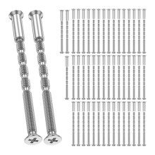 Set di 50 Viti per Maniglie per Porte, Universali M4 X 60 mm per Porte da 35-60 mm