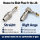 8Pack 1/4 Solder Plug Right Angle and Straight Audio Connector Jack Plug 5