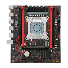 X79 Motherboard with LGA2011 E5 2670V2 CPU 4xDDR3 DIMM 32Gx4 RAM Memory Support M.2 NVME Slot