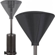 Patio Heater Top Covers, Waterproof Outdoor Heater Cover with Zipper, for 34 in Diameter Patio Heater Tops