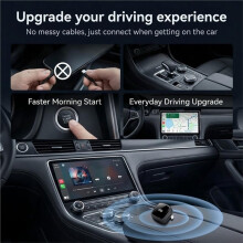 2-in-1 Car Connectivity Box Wired-to-Wireless CarPlay Box Android Auto Wireless CarPlay Adapter for Car Multimedia