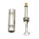 8Pack 1/4 Solder Plug Right Angle and Straight Audio Connector Jack Plug 9