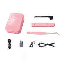 1W Clip- UV Lash System 1S Fast Curing Profession Eyelash Extension Lamp Ultraviolet Glue Cure LIghting B EU Plug