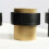 Solid Brass  - Heavy Duty Cylindrical Floor Mount with Rubber Buffers 7