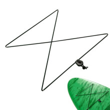 Cuerda Elástica Ajustable para Sujetar Remos, Cuerda de Fijación Portátil, Cordón Elástico para Kayaks, Tablas de Paddle Surf y Viajes