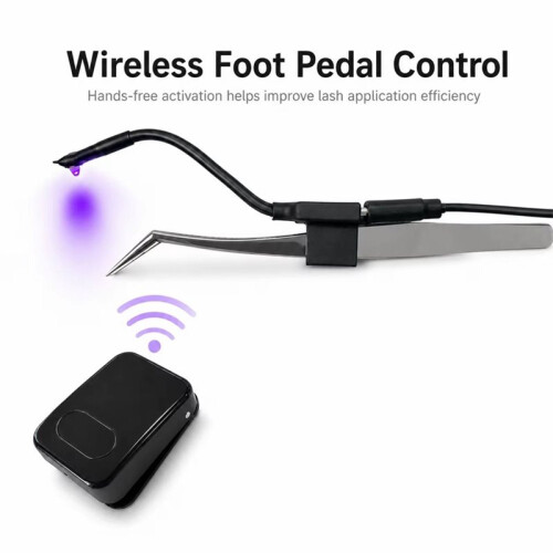 Système de Pose D'Extensions de Cils UV à Clip 1W, Lampe UV Professionnelle à Polymérisation Rapide (Prise UE), Prise C 1