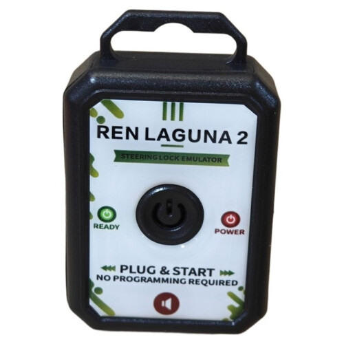 For  Laguna 2 2001- 2005 Steering Lock Emulator with Lock Sound