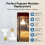 R20 60W Popcorn Machine Light Bulb 2 Pack, E26 Heat Shatterproof S4886 Replacement, 2700K , Dimmable 120V Incandescent 10