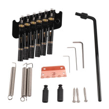 Saddle for 6-String Headless Guitar Bridge - Slanted Bridge Tailpiece for Enhanced Tone & Playability