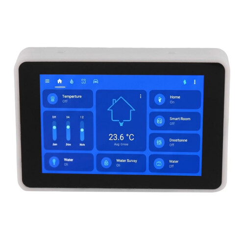 ESP32-S3 MAX AI Camera 3.5inch LCD Development Board ESP32-S3 MAX35 Touch LCD Display Built-in Speaker 1000mAh Battery