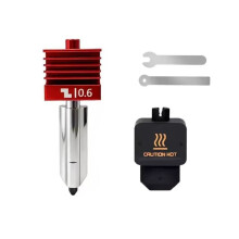 1Pcs 0.6mm Hardened Steel Nozzle for H2D/A1/A1 Printers 0.6mm Nozzle