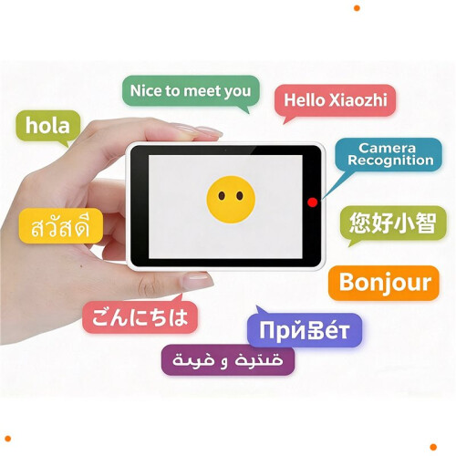ESP32-S3 MAX AI Camera 3.5inch LCD Development Board ESP32-S3 MAX35 Touch LCD Display Built-in Speaker 1000mAh Battery 2