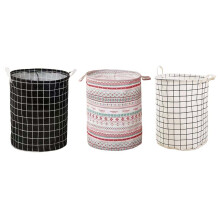 Laundry Basket Large Laundry Hamper Clothes Storage Bin Portable Fabric Laundry Organizer for Home Bedroom Bathroom Use