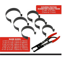 Professional Piston Compressor Tool Set Piston Plier Set for Automotive Engine Repair & Maintenance