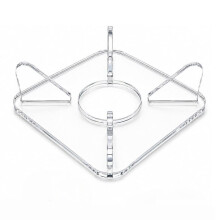 1PCS Basketball Stand, Clear Acrylic Display Stand for Sports Balls, Collectibles Holder