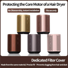 Hair Dryer Filter Screen Hair Compatible with  HS09 Hair Dryer Outer Filter Cover Air Duct Dust-Proof Net Cover Parts E